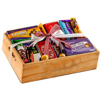 Happiness to Share Chocolate-filled Crate